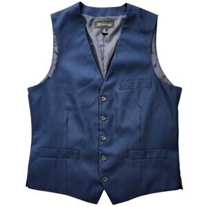 INC International Concepts men's vest slim fit blue size S